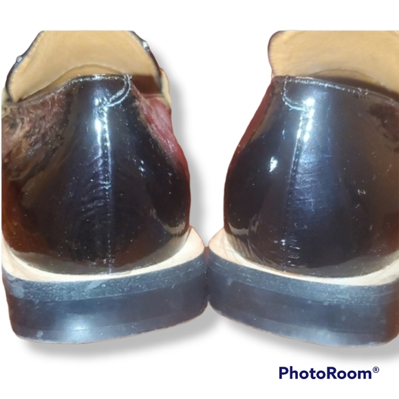 Angel Alarcon Black and Yellow Leather Loafers - Picture 5 of 9